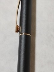Cross Black Matte Pen & Pencil Set-Miller Genuine Draft Emblem Tested