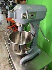 Hobart A-200 20qt Mixer w/Bowl, Paddle, Hook, Whisk, Work Stand 2395