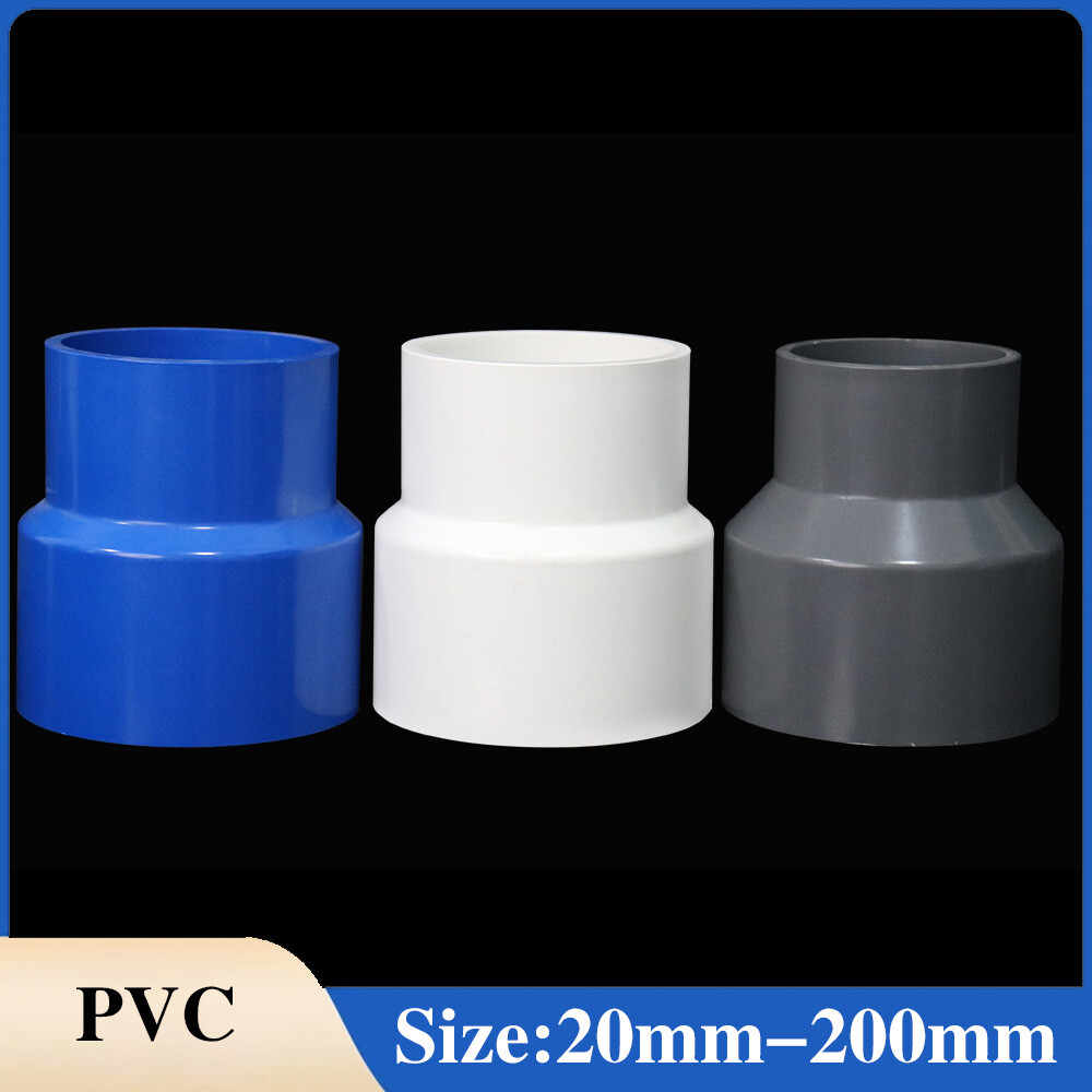 PVC Reducing Straight Connectors Socket Water Pipe Hose Reducer Coupling Adapter