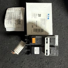Eaton QBHGFEP2020 20Amp Molded Case Circuit Breaker 2-Pole
