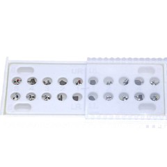 1 Pack Dental Orthodontic Bracket Standard MBT 0.022″ 345 Hooks Sandblasted