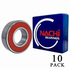 10PACK NACHI 6004-2NSE9CM 20X42X12MM Double Rubber Seal Bearings 6004-2RS 6004RS