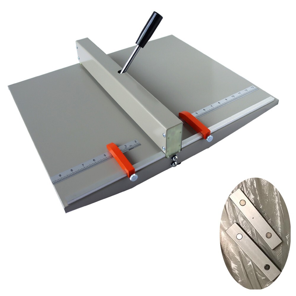 18in Manual Scoring Paper Creasing Machine Perforator Scorer Creaser Folding A3