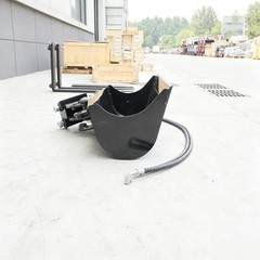 600mm Excavator Flail Mower Attachment, 25mm Pin, 92mm Center, 105mm Ear Width |