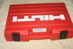Hilti DX36M Powder Actuated Nail Stud Case ONLY w Some Accessories (Fastner/Nail