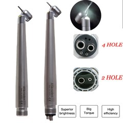 NSK Style Dental Surgical 45° Degree /LED High Speed Handpiece Turbine 2/4Holes