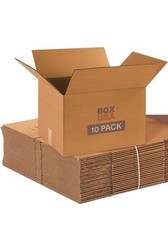 BOX USA Moving Boxes Medium 18″L x 14″W x 12″H 10-Pack