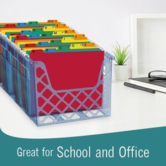 Alphabetical File Organizer, 25 Alphabet Dividers with Tabs for File Cabinet and