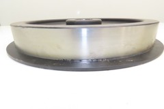 Steel Track Wheel 11.8″ Dia 1.5″W Single Flanged Industrial Train Railway Cart