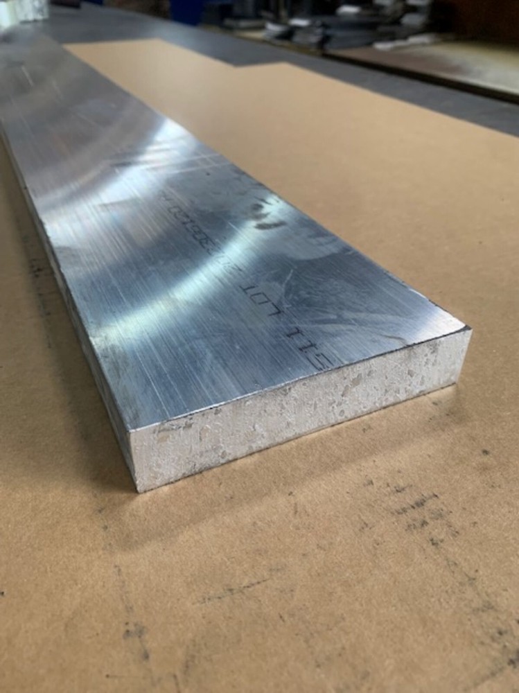 3/4″ x 4″ Aluminum Flat Bar, 6061 Aluminum, 24 Inch Length, 0.750″ Flat Bar