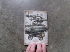 JUNK JOURNAL APPROX. 36 PAGES SIZE APPROX. 4″ X 6″ LOTS OF JOURNALING PLACES Q