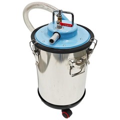 30L Pneumatic Industrial Wet Dry Vacuum Cleaner Iron Chip & Oil Suction Machine