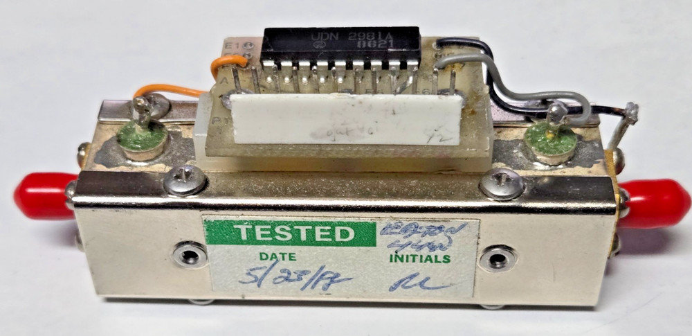 KAY 3 element attenuator 10, 20, 30dB for 0-60dB, TTL 7-12V, DC-1.5GHz Tested