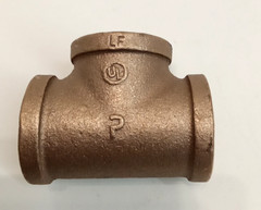 Lansdale Valve 400-100-01072 1″ FNPT Bronze Threaded Tee Class 125 Lead Free