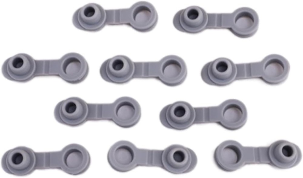 10Pcs Universal Silicone Sealing Bottle St Hole Grommets Sper Lids