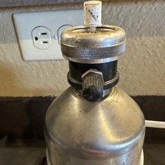 Vintage Sure Shot Refillable Aerosol Sprayer Stainless Steel Nozzles Seal Tubes
