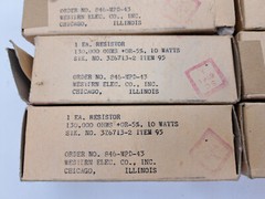 Vintage Western Electric Resistor Lot of 10