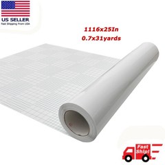1102x25In 0.63x31yards Glossy UV Luster Vinyl Cold Laminating Film 3Mil FreeShip