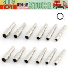 12PCS 6 in 1 H4 Hexagon Shank 6 Points Hex Socket 2.5mm 3mm 3.5mm 4mm 4.5mm 5mm