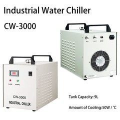 CW-3000DF Thermolysis Industrial Water Chiller for 0.8/1.5KW CNC Spindle Cooling