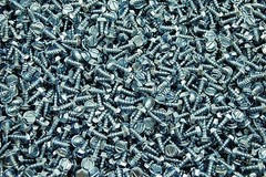 (1300) Slotted Hex Washer 10 x 1/2 Sheet Metal Screw Type A Zinc SMS