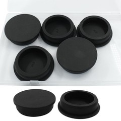 5Pcs Waterproof Silicone Rubber Plugs for 2″ Round Holes – Flexible Stopper Caps