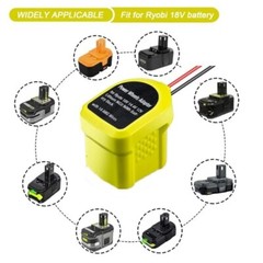 Converter DIY Step Down DC Voltage For RYOBI DC 18V To 12V 480W 40A Adapter Dock