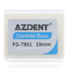 AZDENT 10 Pcs Dental Carbide Trimming & Finishing Burs FG For High Speed Handpie