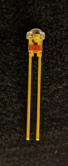 Rare Historic Western Electric LED s Collectible, Heavy GOLD leads NOS Round 3mm