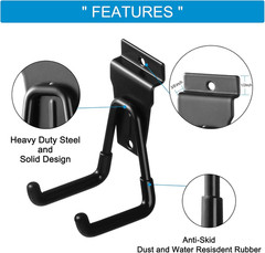 12Pack Slatwall Hooks Heavy Duty Slatwall Accessories Garage Slatwall Hooks and