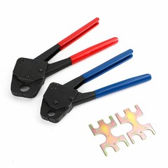 2 Pex Crimper 1/2″ And 3/4″ Plumbing Crimping Gonogo Set Angle Gauge Tools Combo