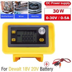 DC Labor Power Supply Adjustable Voltage Regulator For Dewalt 18V 20V Batteries