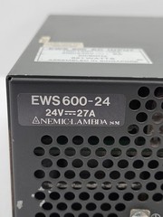 Nemic-Lambda EWS600-24 Switching Power Supply 27A 24V 821Watts PLC