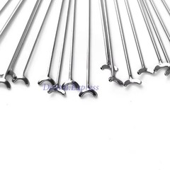 10x Dental Ball Retainer J Clasp Oblique Clasps Bars Y-Type Scheu Style 0.8-1.0