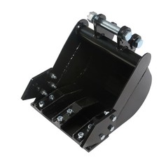 Mini Excavator Digging 11.8in Bucket Attachments for Mini Excavator 300mm Trench