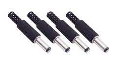Male DC Power Plug Connectors 2.1mm x 5.5mm for LED Lights, CCTV & Electronics