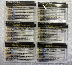 Dentsply Protaper Gold Rotary Files 21mm/25mm/31mm Tulsa Assorted Endodontics US