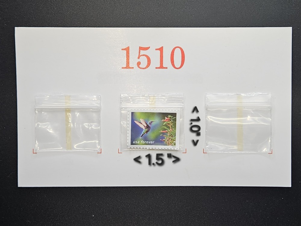 1000PCS Clear 1510 Reclosable Mini Ziplock Bags 1.5″X1. 0″ Apple Brand Baggie