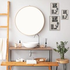 Portrait Round Plus If At First You Don’t Succeed Flush, Flush, Flush Again…