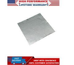 Embossed Heat Shield Resistant Metal 304 1800F Continuous 12” X 12”Heat shroud