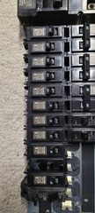 Zinsco/Challenger QFP24 200A 2-Pole Plug-In Circuit Breaker 240V with breakers