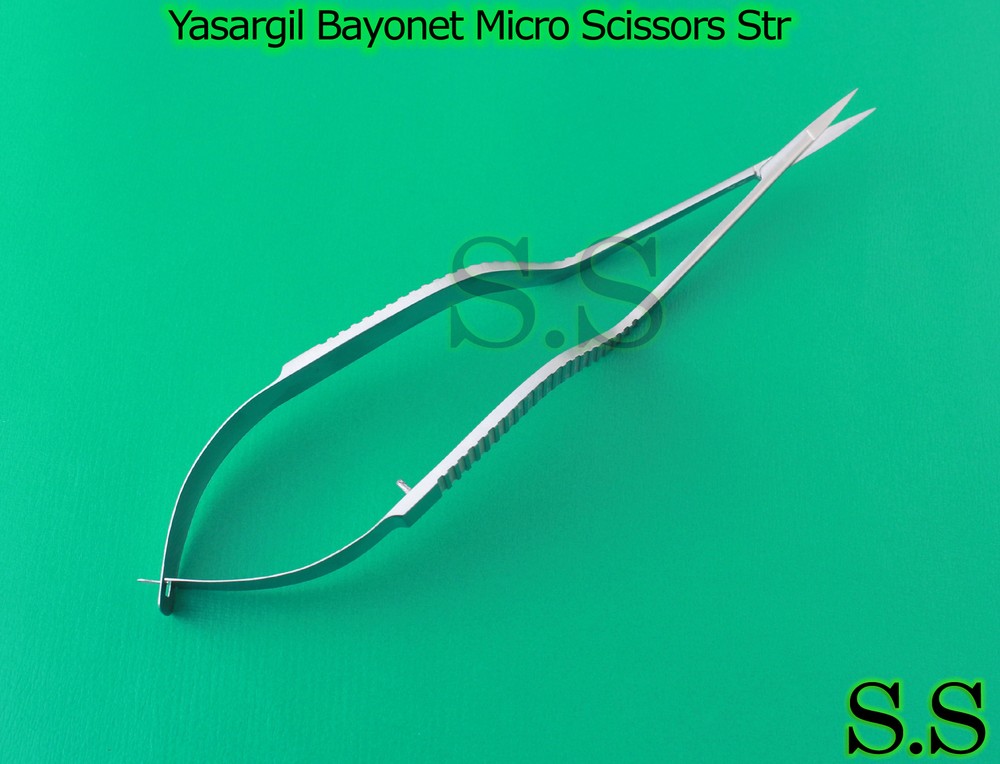 Micro Scissors 7.5″ Yasargil Sharp/Sharp Straight Surgical Instruments