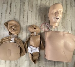 Prestan Ultralite Manikin Chest Compression , Med Skin , Plus Other CPR Manikins