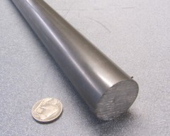 4140 Alloy Steel CF Rod, 1 1/4″ Diameter +/-.007″ x 3 Ft Length