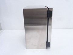 246626 New-No Box; SCE SCE-10086ELJSS Wall Mount Enclosure; SS; 10″ x 8″ x 6″