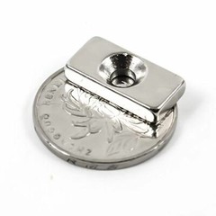 Wholesale Tiny Block Round Disc Ring Hole Rare Earth Neodymium Magnets N35 Grade