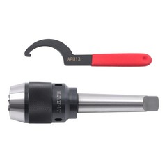 1/32″ – 1/2″ Capacity Keyless Drill Chuck with Taper MT3 Integral Shank Steel