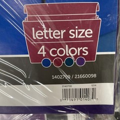 Office Depot 2 Inch Expanding 4 Colors Flap Closure S8
