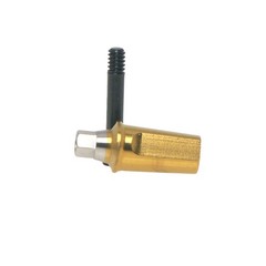 Titanium straight abutment Hiossen Osstem Mini D Ø4. 5 Hex Abutment Ti Grade TS