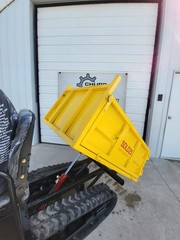 CD25 Mini Dumper Loader Crawler Hydraulic Dump 13.5 HP Gasoline Engine